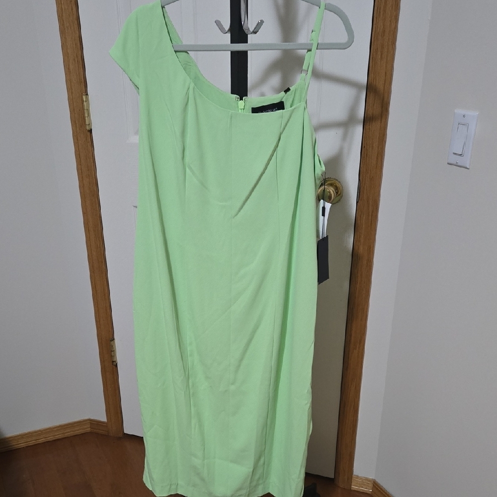 Lime Green Women's Dress